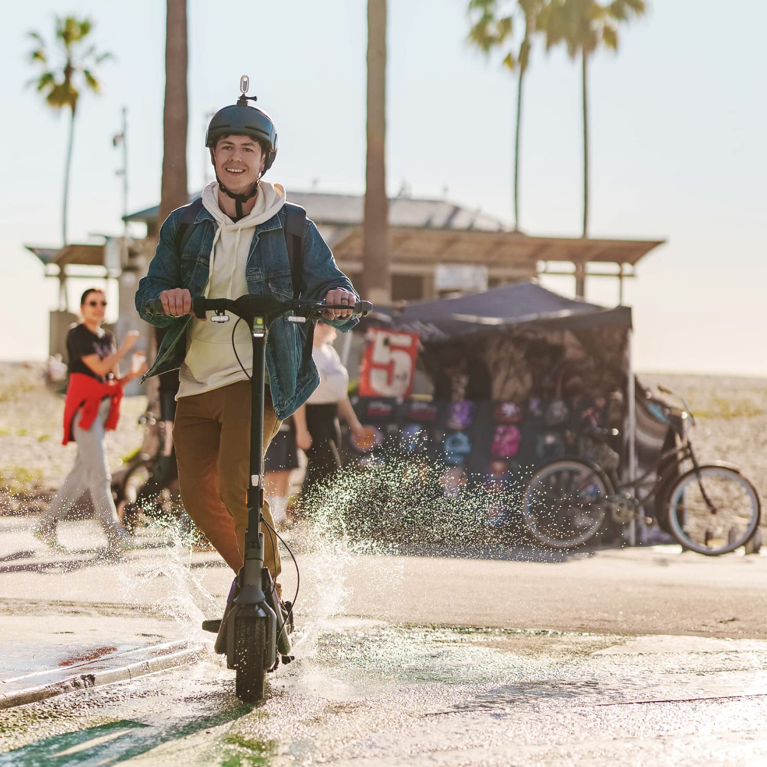 Segway Ninebot P65 Electric Scooter - 500W Motor, 40.4 Miles Long Range & 25 Mph, w/t 10.5