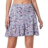 ANIVIVO Women Skorts Skirts 18" Tennis Golf Pickleball Ruffle Skorts Athletic Workout Skirt with Pockets