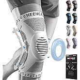 NEENCA Professional Knee Brace for Pain Relief, Medical Knee Support with Patella Pad & Side Stabilizers, Compression Knee Sl