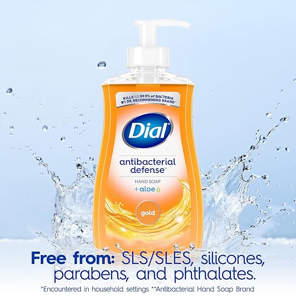 DIAL ANTIBACTERIAL LIQUID HAND SOAP, GOLD, 11 FL OZ