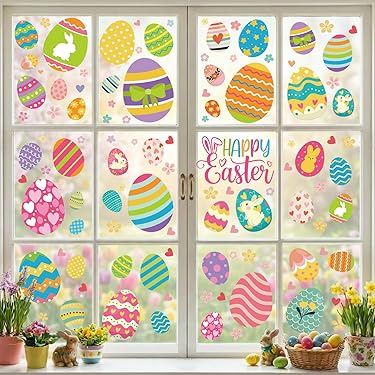 Wicoart sticker window color cling vitrail stained glass decal handpainted demi cercle ipomée 40x21 cm - France