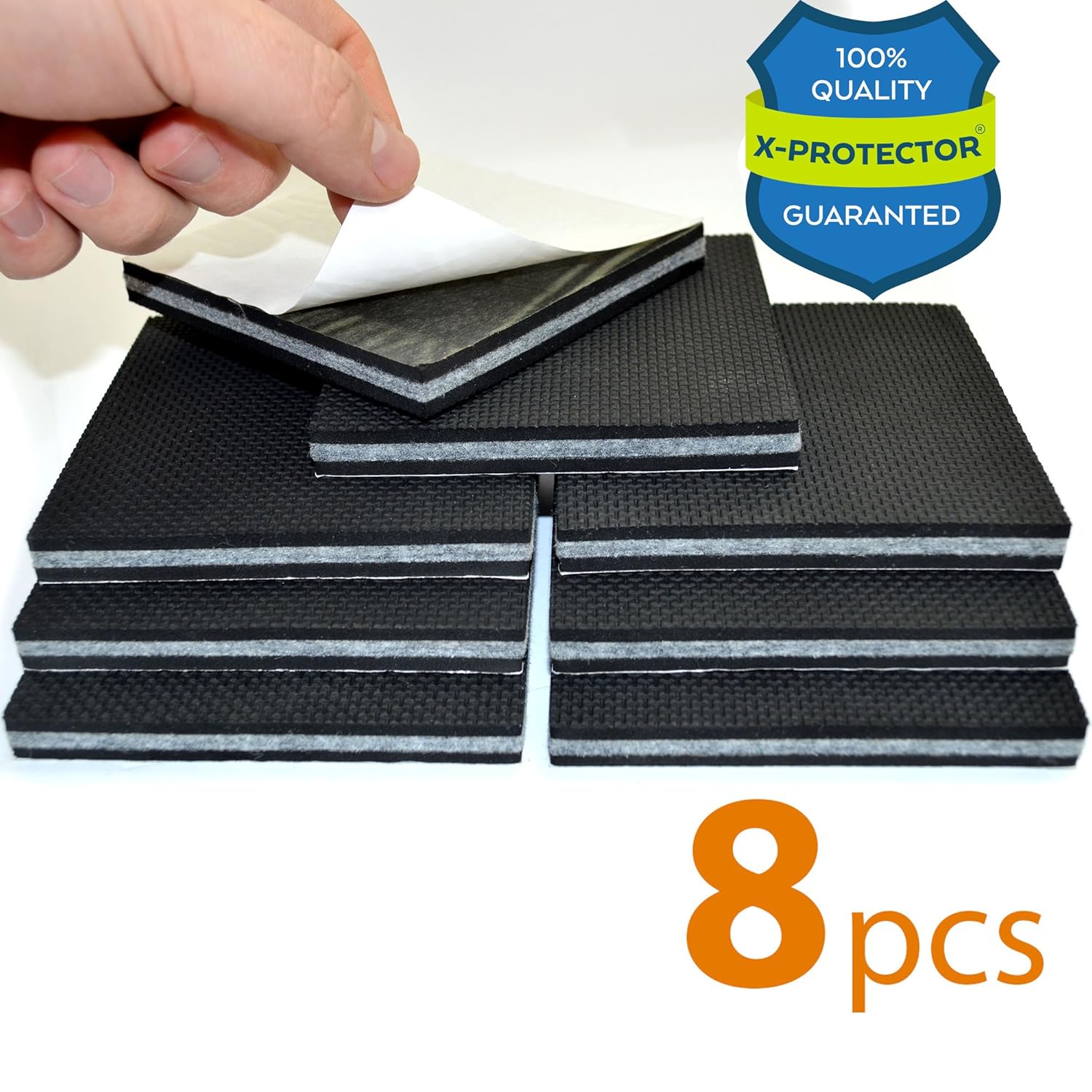NON SLIP FURNITURE PADS XPROTECTOR PREMIUM 8 pcs 4” Furniture Pad