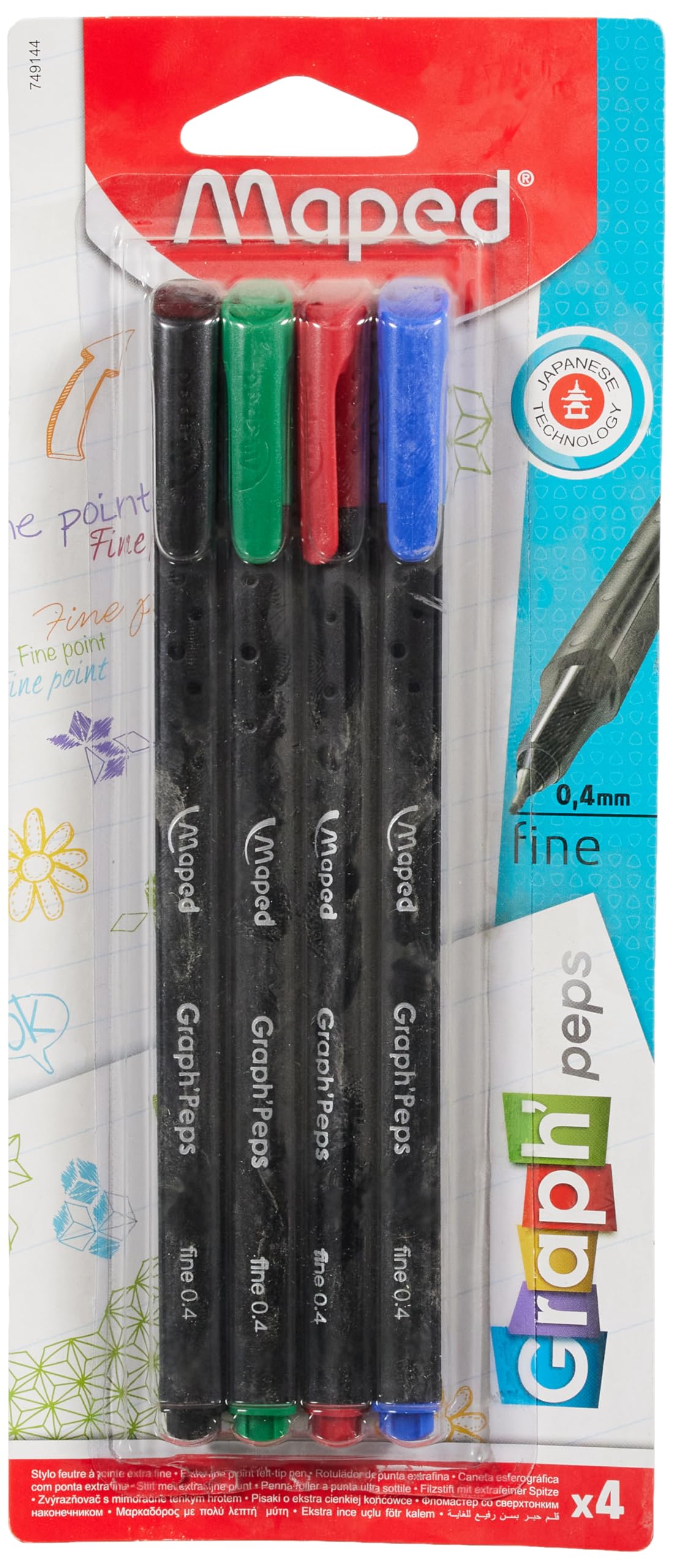 Maped Graphic Peps Standard Fine Liner 749144