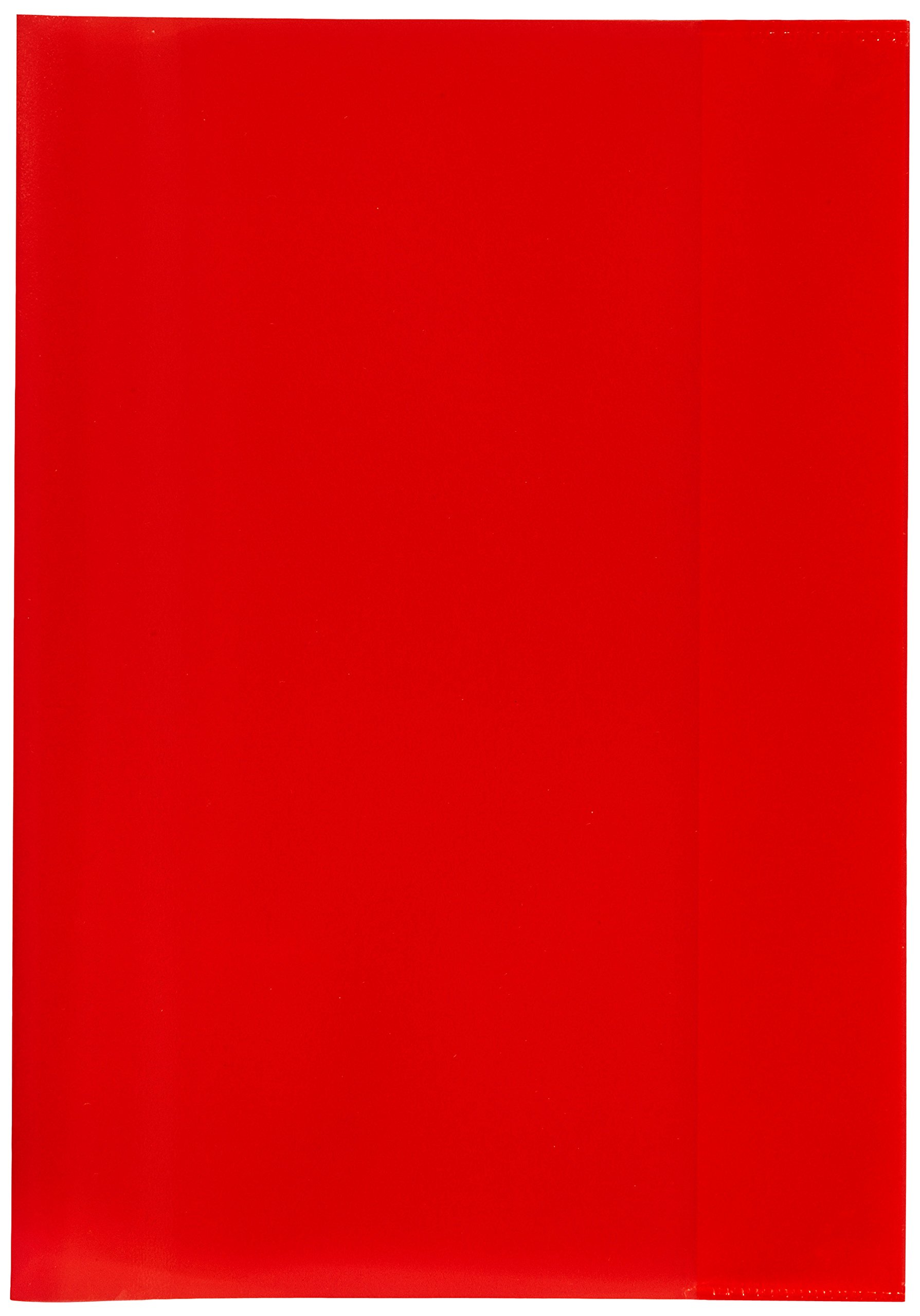 Herlitz 5214010, Book Cover A4, Pack of 25, Yellow a5 red