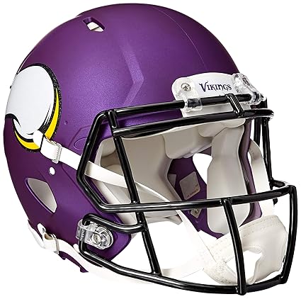 Nfl Minnesota Vikings Speed Authentic Helmet