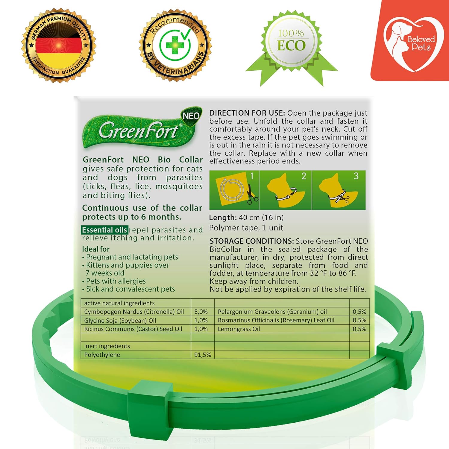 Reviews Flea and Tick Collar for Dogs and Cats Natural Flea Treatment