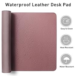 Aothia Leather Office Desk Mouse Pad