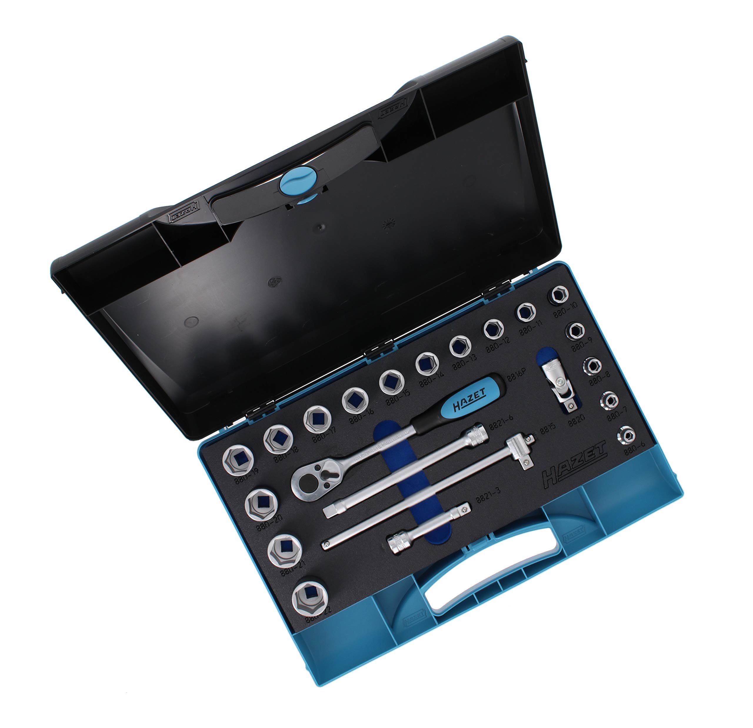 HAZET 880-2 Socket Set - Multi-Colour