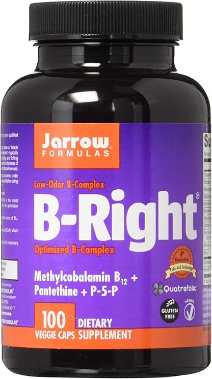 Amazon Com Jarrow Formulas B Right B Complex 100 Vegicapsules Health Personal Care