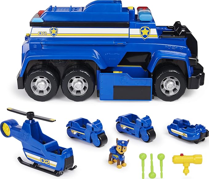 PAW Patrol Chase’s 5in1 Ultimate Police Cruiser with Lights and