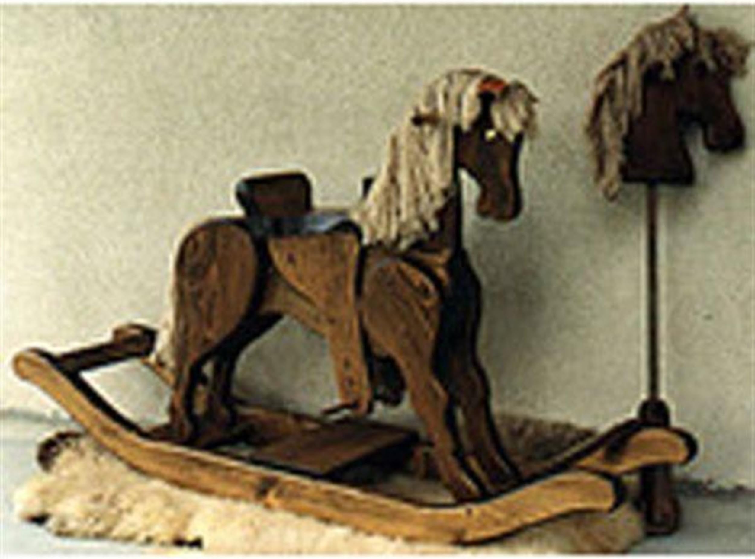 WOODCRAFT Project Paper Plan to Build Rocking and Hobby Horse - Material Not Included