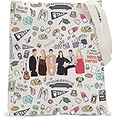 POFULL TV Show Inspired Gift TV Show Characters Tote Bag For Friend Gift