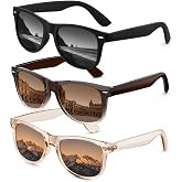 Foliful Sunglasses-Womens Polarized Sunglasses for Women-with UV Protection | Trendy Retro Sun Glasses Classic Shades Lightweight Frames, Ideal For Daily Wear, Driving, Outdoor And Beach Vacations