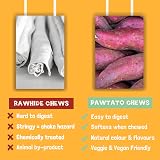 Pawtato Blueberry Vegan Dog Sticks 120g Low Fat Plant-Based Chews view 4