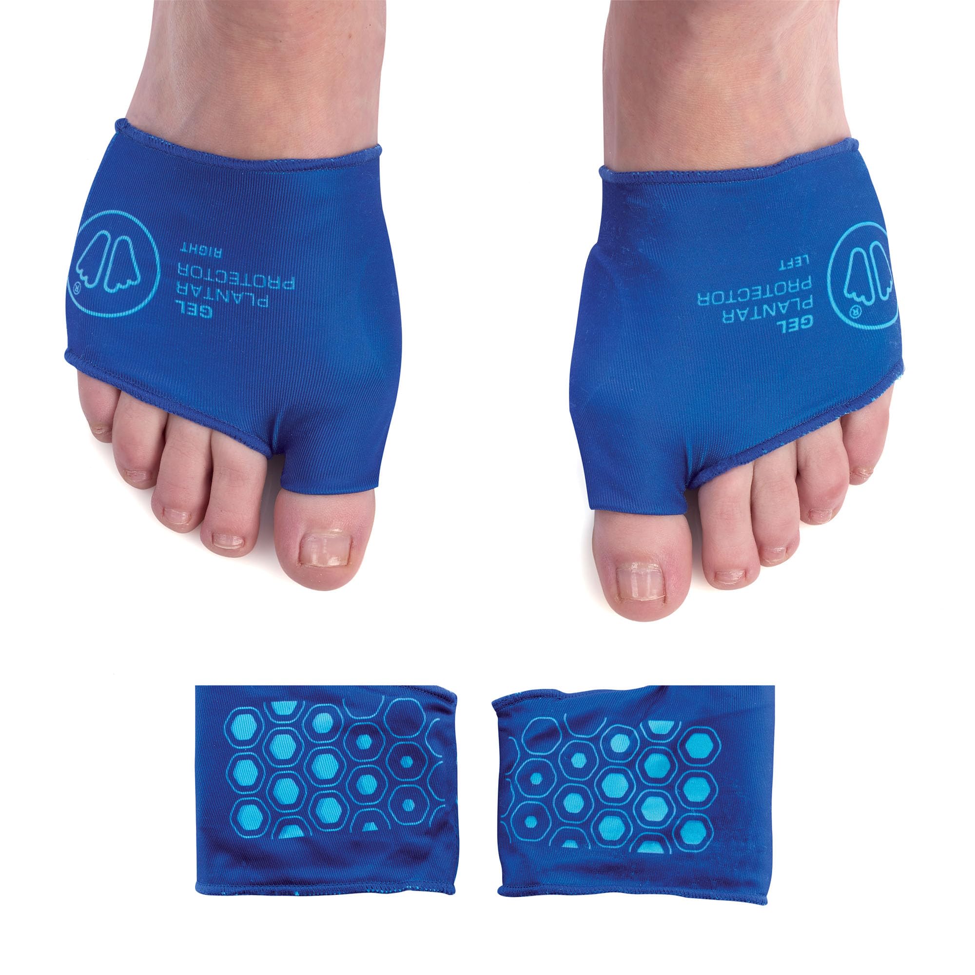 Photo 1 of Sidas Gel Plantar Protector | Absorb Impacts for Instant Relief | Anatomical Construction | Washable & Reusable, Silitene, Small/Medium