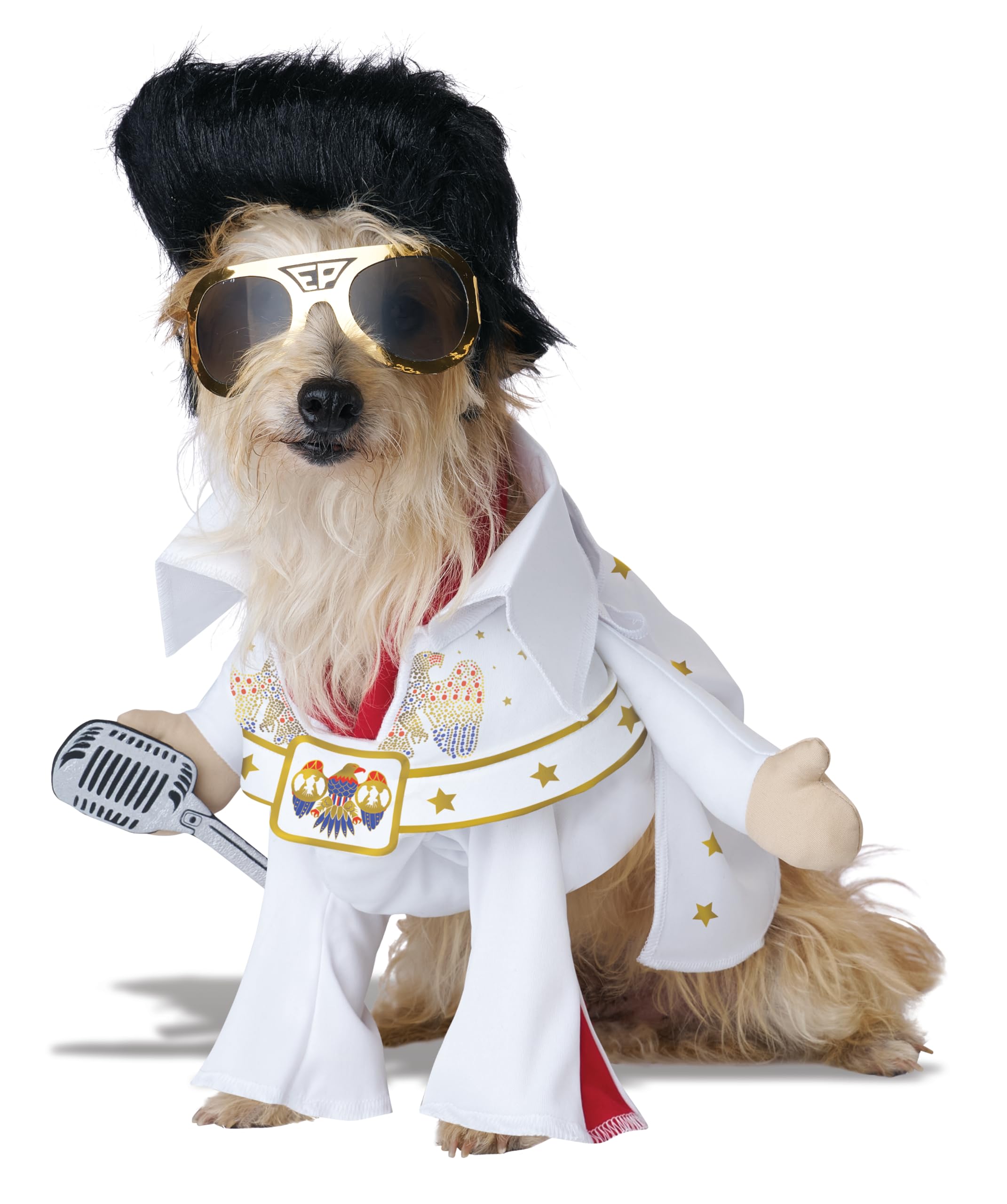 Photo 1 of Elvis Presley, American Eagle Costume, Large for Small/Medium Dogs