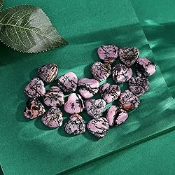 20 PCS Rhodochrosite Natural Heart Healing Crystals
