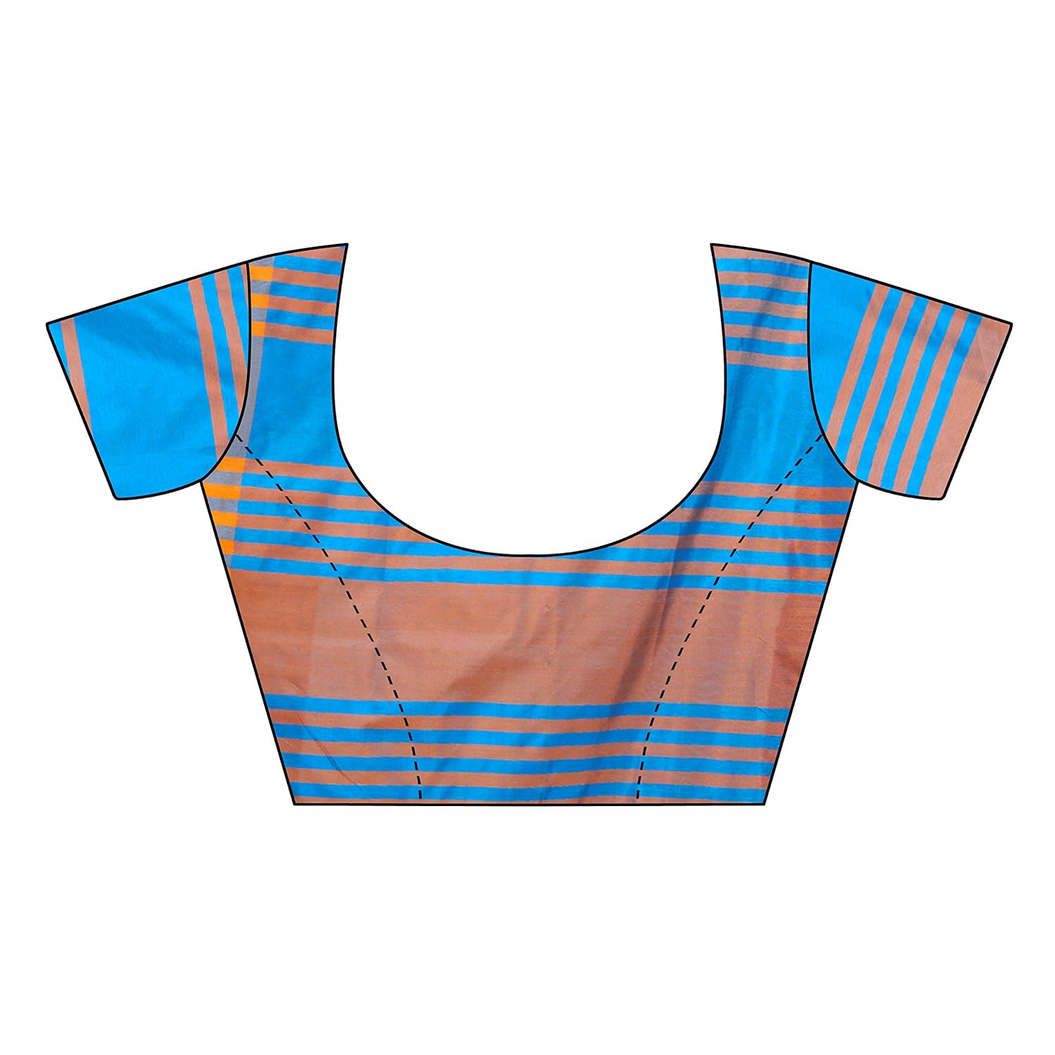 anni designer women's sarees cotton silk saree with blouse piece