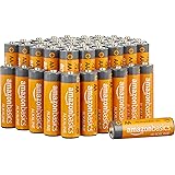 Amazon Basics 48 Pack AA High-Performance Alkaline Batteries, 10-Year Shelf Life, Easy to Open Value Pack