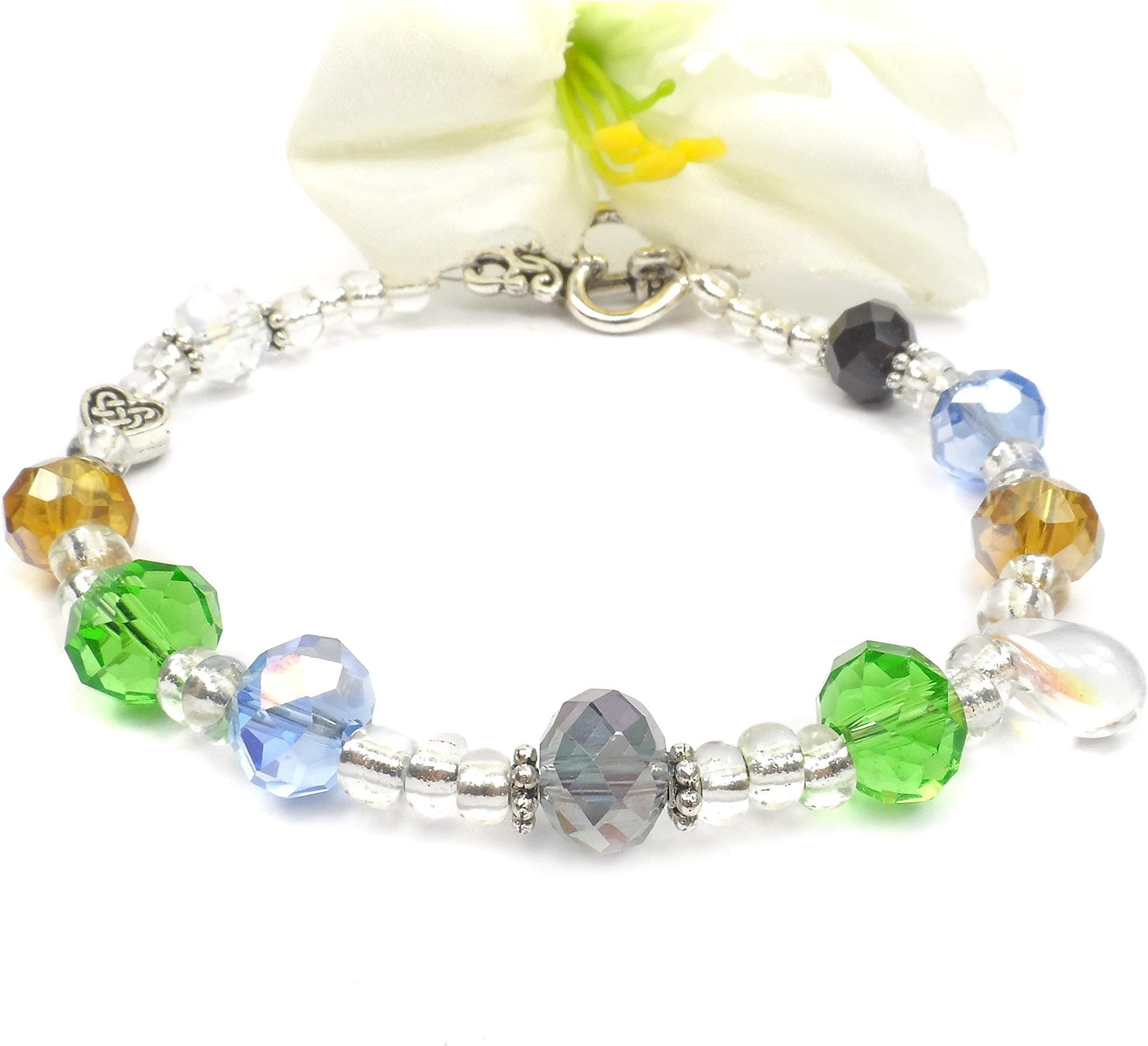 May the Road Rise Up Irish Blessing Bracelet