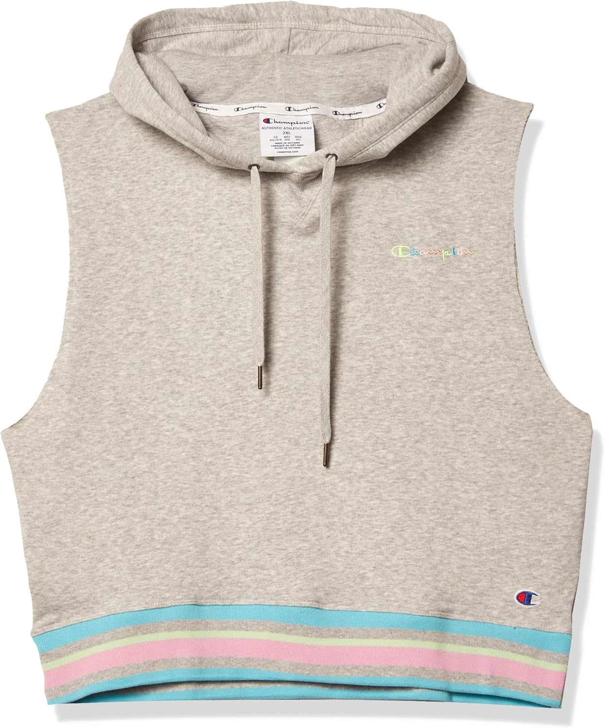 champion sleeveless hoodie