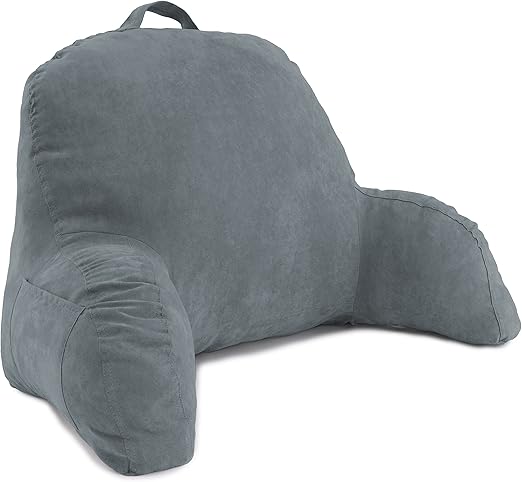 Amazon Com Deluxe Comfort Microsuede Bed Rest Backrest Pillow