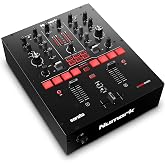 Numark Scratch 2-Channel DJ Scratch Mixer | Innofader Crossfader, Serato DJ Pro Included, DVS License, FX Paddles, 8 Performance Pads, 24-Bit Audio