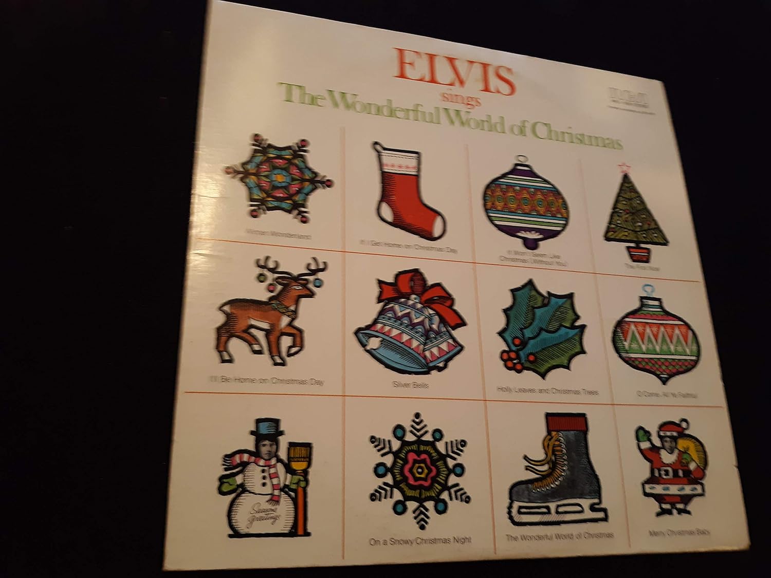 Elvis Elvis Sings The Wonderful World Of Christmas [Vinyl LP] Music