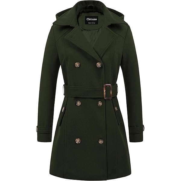 Amazon.com: GRACE KARIN Black Coat Women Elegant Notched Collar