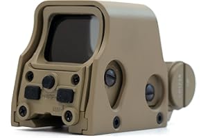 Bravary Holographic Sight 551 552 553 556 558 Red Green Dot Holo Sight Metal Scope 10 Levels Brightness Adjustment Holographic Sight