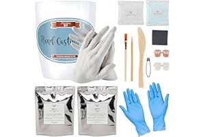DISCOVERING DIY Hand Casting Kit Couples - Hand Mold Kit Couples, Wedding Engagement Gifts for Couples Husband Wife, Girlfriend Boyfriend