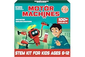 Butterfly EduFields 100+ STEM Toys for Ages 8-13 Boys Girls | STEM Projects kit for Kids 6 7 8 9 10 12 Years | Motor Machines - Robotics & Engineering Toys | Gifts for Smart Kids