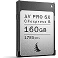Angelbird AV PRO CFexpress B 2.0 SX 160 GB - CFexpress 2.0 Type B Memory Card - High-Speed - up to 12K+ RAW - for Burst Photography and Video
