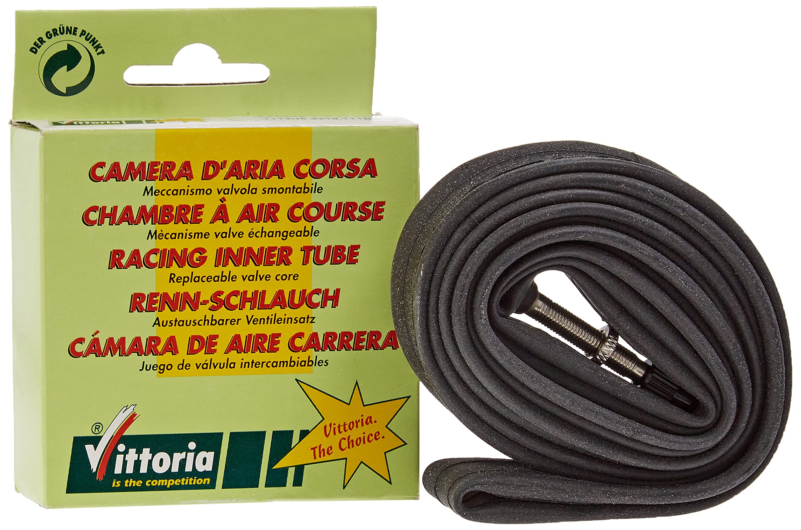 Vittoria Ultralite Presta Valve Inner Tube - Black, Size 650 x 19/23