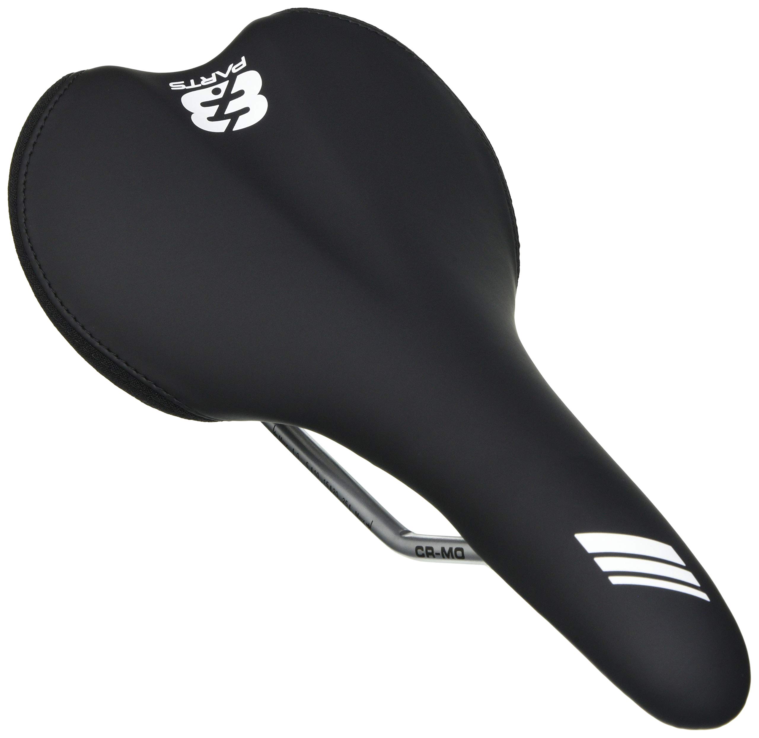 Parts 8.3 KANAP Saddle - Crocodile Rails Black/White Unisex-Adult, Nero, One Size