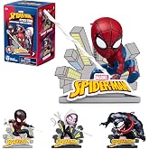YuMe Spider Man Attack Action Figure - 3.5" | Single Pack Collectible Toy in Box | Official Licensed Marvel Merchandise | Gift for Marvel Superhero Fans &amp; Collectors | Collect the Set | Durable Vinyl