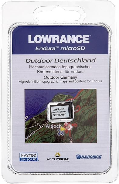 Lowrance SD-Karte Update Outdoor Germany, schwarz: Amazon.de: Sport