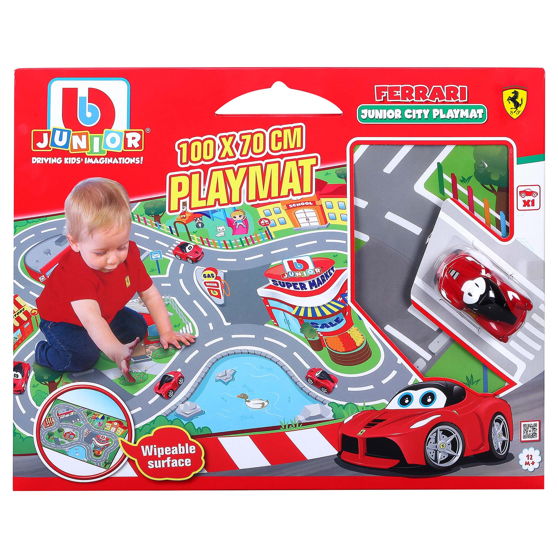 Bburago BB JUNIOR FERRARI CITY PLAYMAT Toy