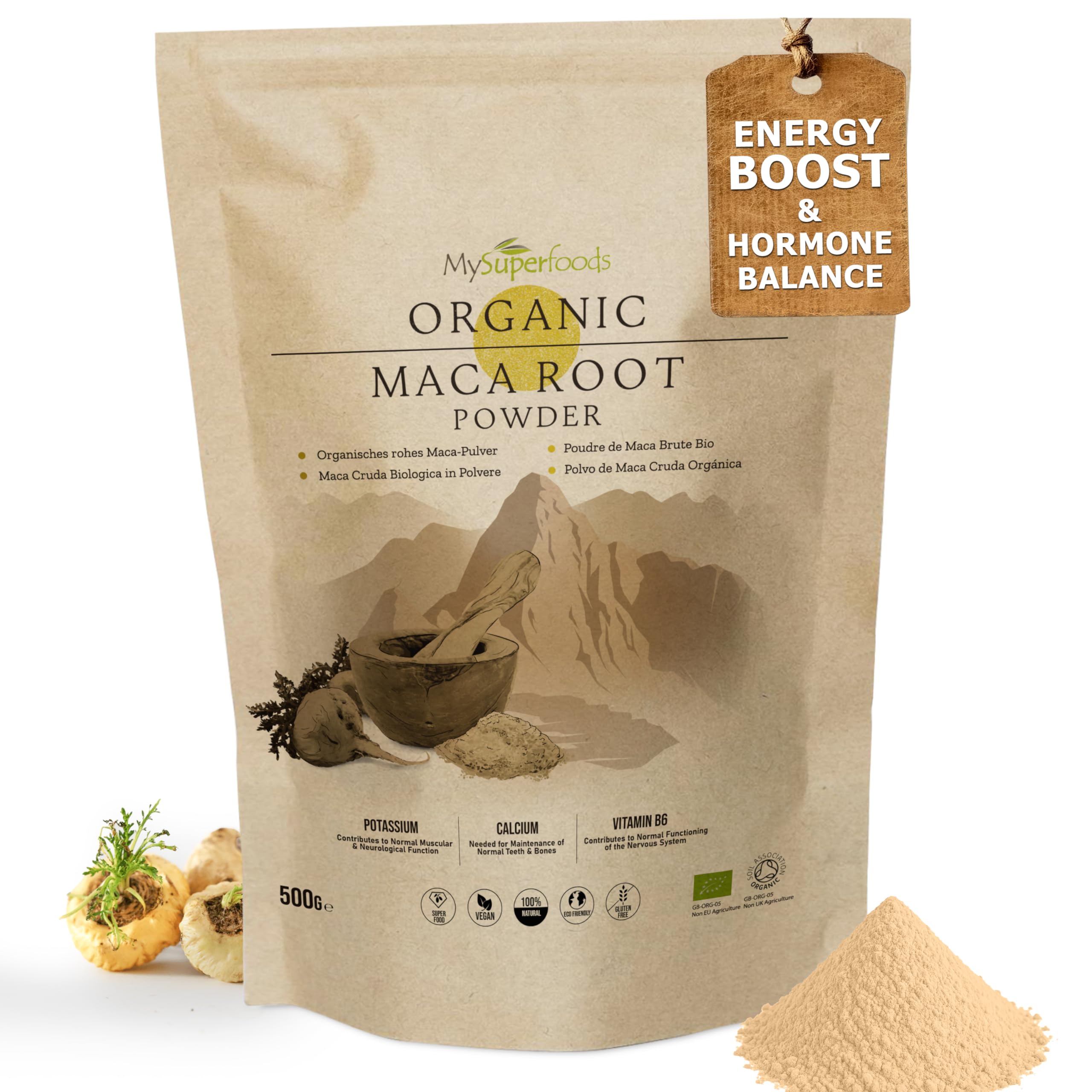 MySuperfoods Organic Maca Root Powder 500g