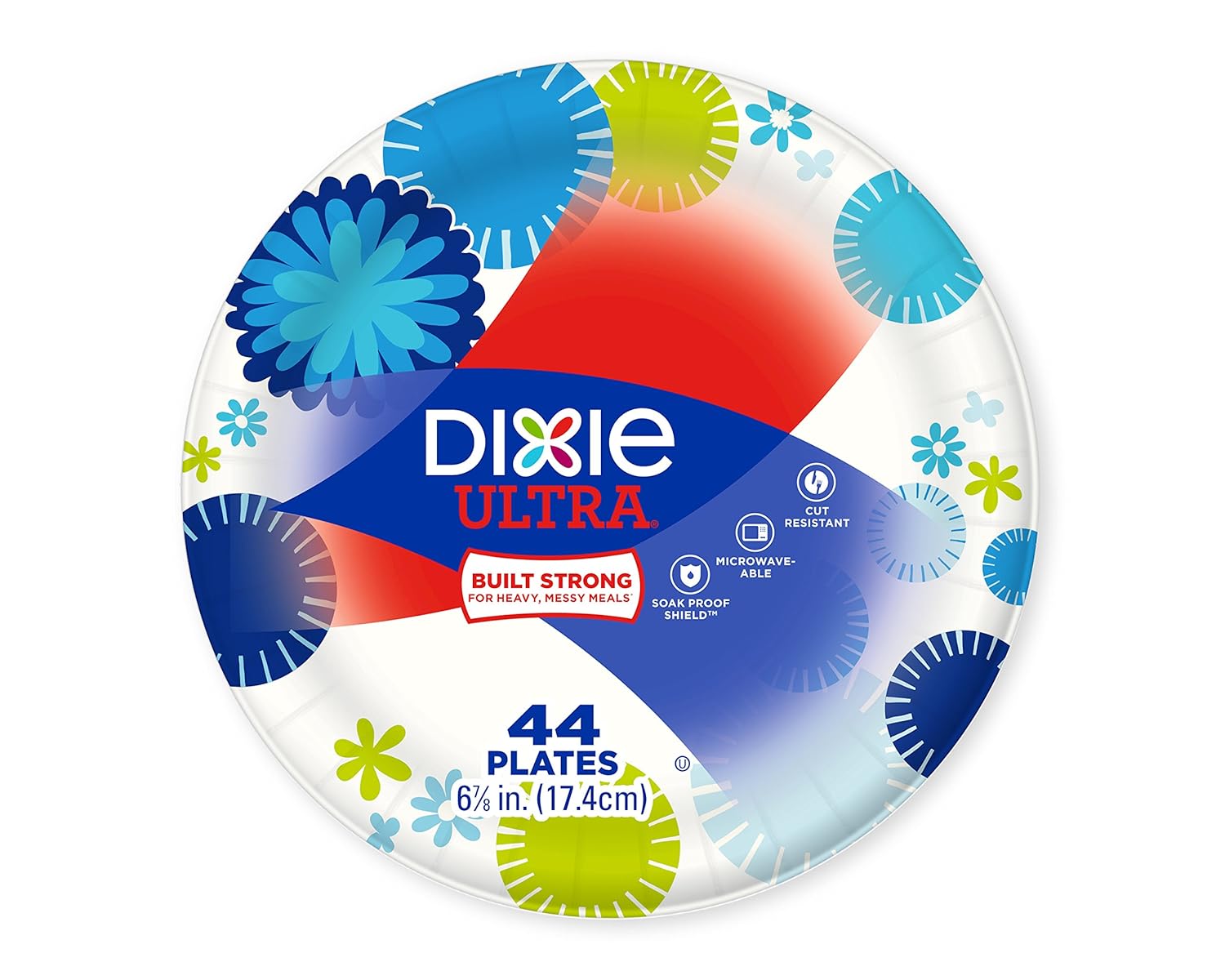 Dixie Ultra Disposable Paper Plates 6 7 8 Inch 44 Count Pack Of 4