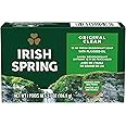 Irish Spring Moisture Blast Soap for Men, Moisturizing Bar Soap, Smell Fresh and Clean for 12 Hours, Men Soap Bar for Washing Hands and Body, Mild for Skin, 3.7 Oz Soap Bar