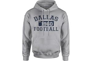 Wishful Inking Football Est.1960 Vintage Dallas Style Classic Unisex NuBlend Hooded Sweatshirt