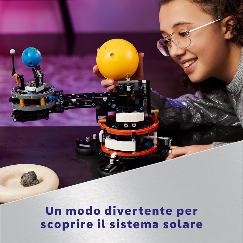 Technic Pianeta Terra e Luna in orbita 42179