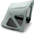 Bugaboo Breezy Sun Canopy, Extendable for Extra Coverage and Optimal Sun Protection, Water Repellent, Compatible with Fox/Cameleon 3/Lynx Strollers (Misty Green)