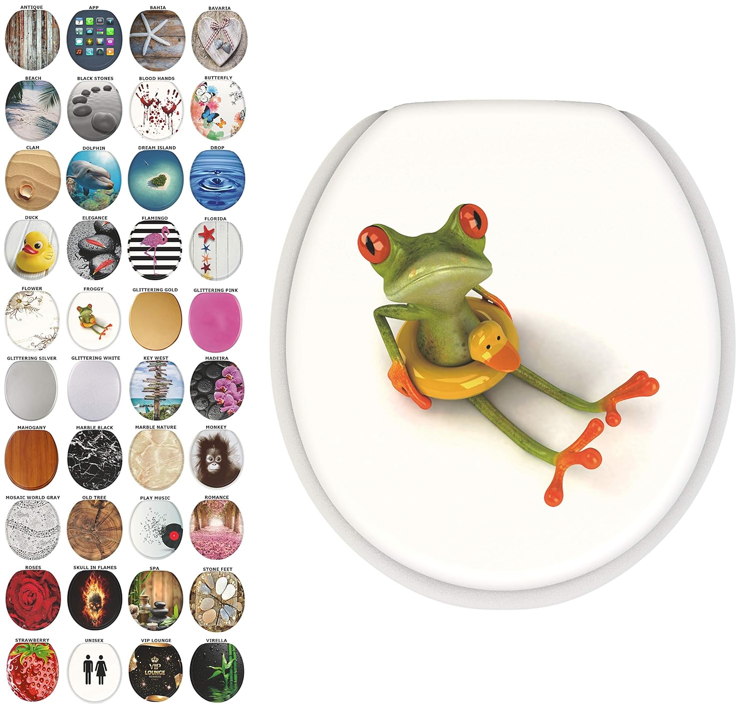 Best green mayfair soft toilet seat round