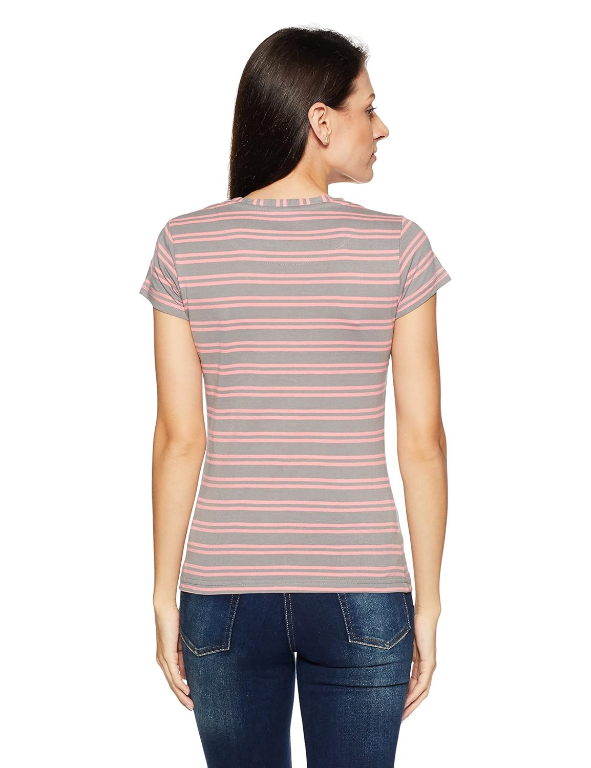 sugr women's striped t-shirt