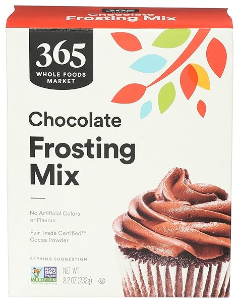 365 BY WHOLE FOODS MARKET, CHOCOLATE FROSTING MIX, 8.2 OUNCE