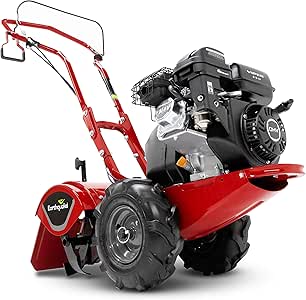 Amazon.com : EARTHQUAKE 33970 Victory Rear Tine Tiller, Red : Garden