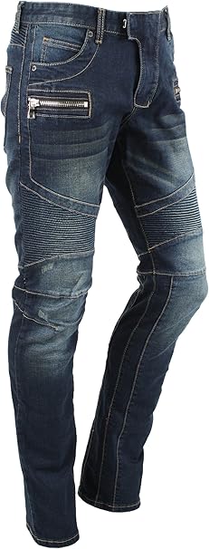 biker denim jeans size 46