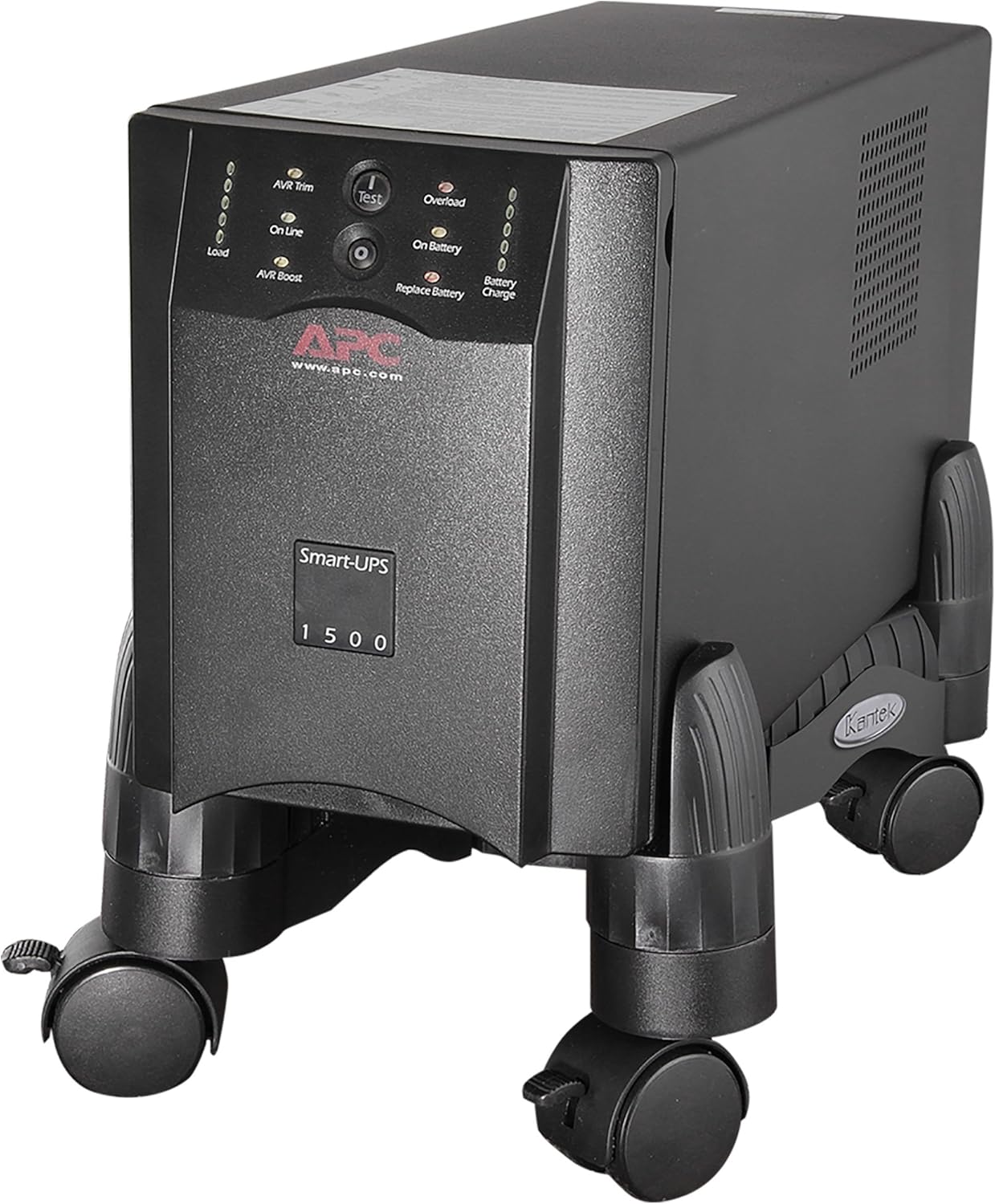 Kantek Mobile CPU Stand with Adjustable Width and Locking Casters, 16-Inch Wide x 7-Inch Deep x 4.8-Inch High (CS200B),Black: Computers & Accessories